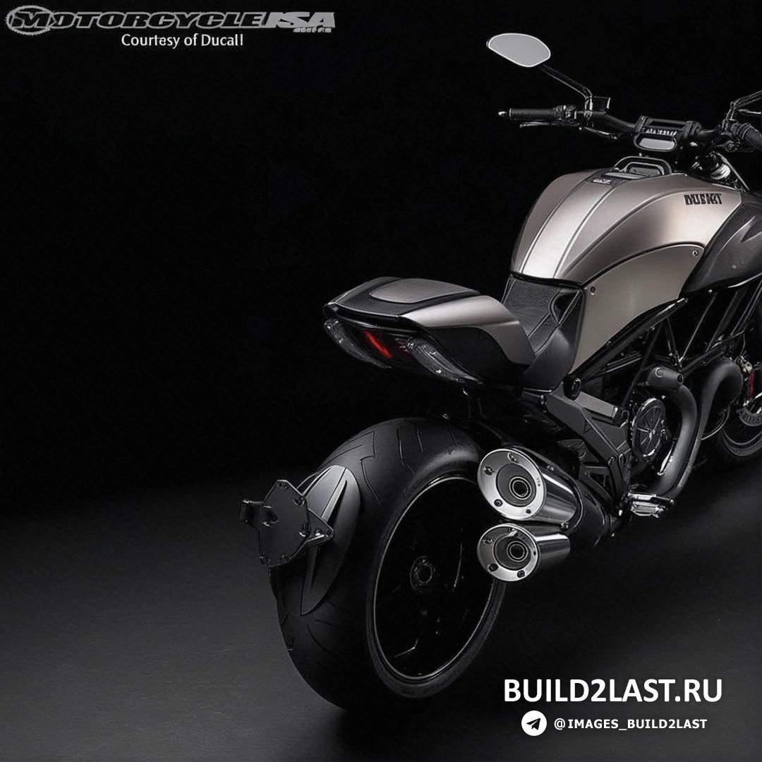 ������ �������� ��������� Ducati Diavel Titanium, ��������������� ������������������ ������� � �������� ����������